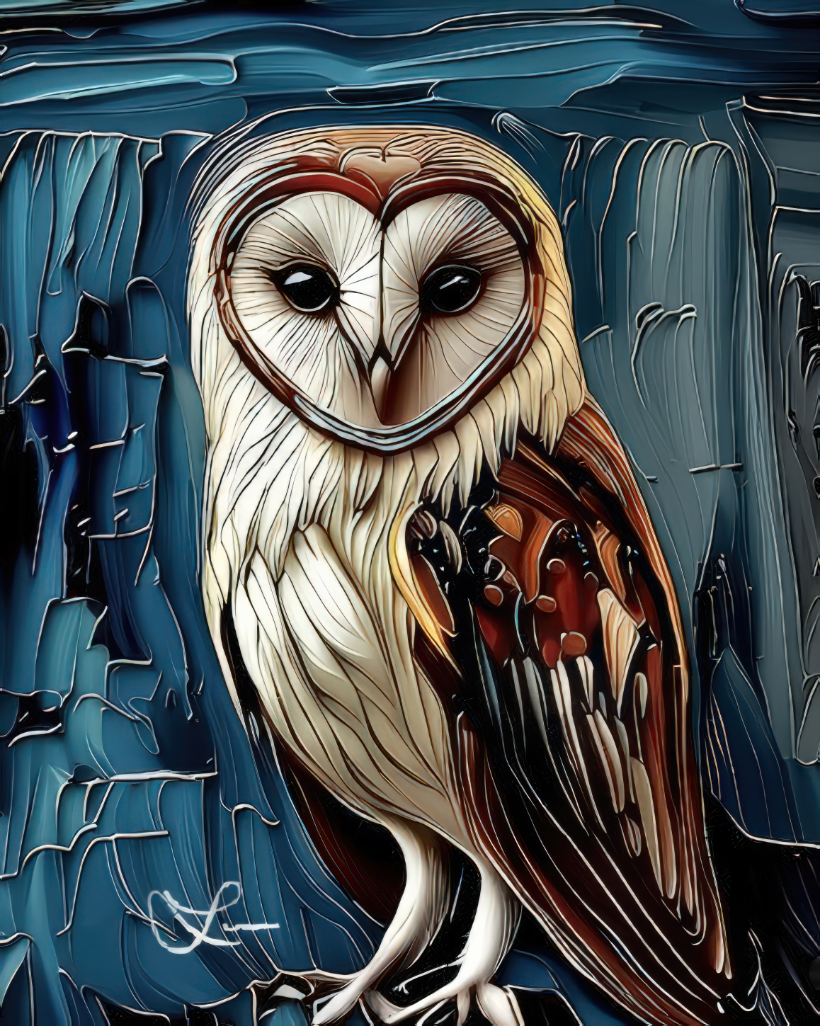 Barn Owl Wall Art
