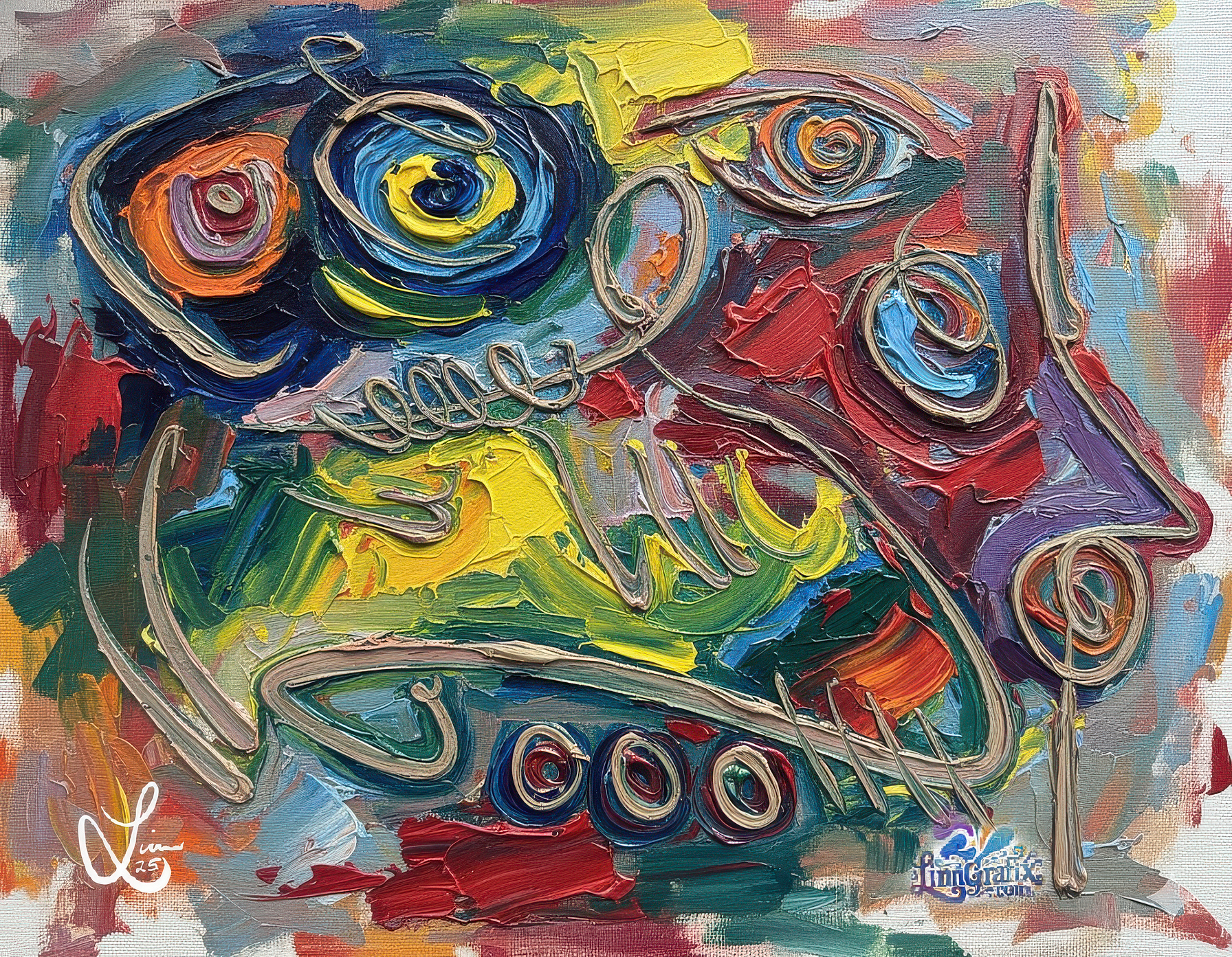 Mind over Matter Abstract -Digital Download