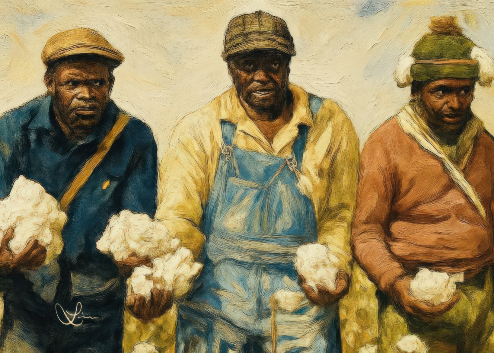 Vintage Cotton pickers