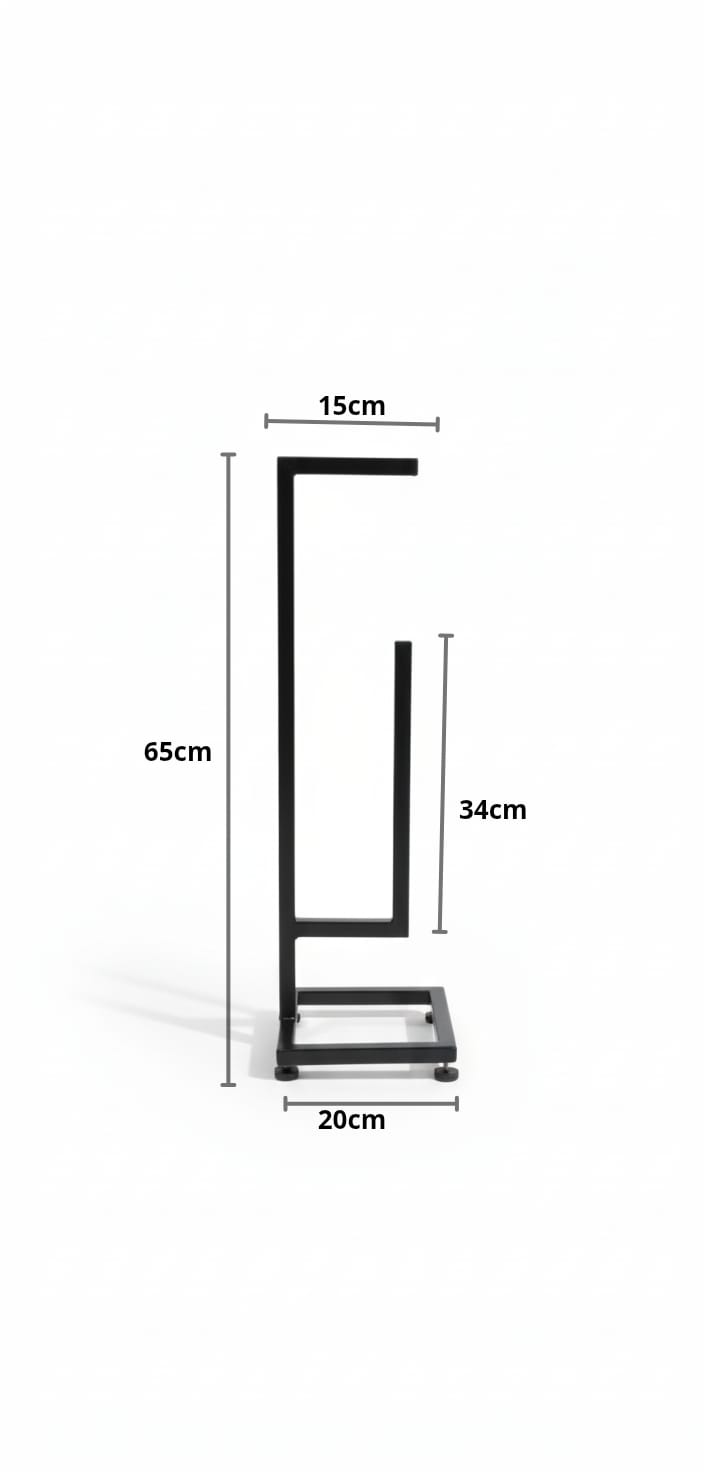 Porta Rollo de Papel Higiénico de Herrería | Diseño Industrial Mobilia Design
