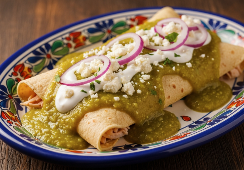 Enchiladas Verdes