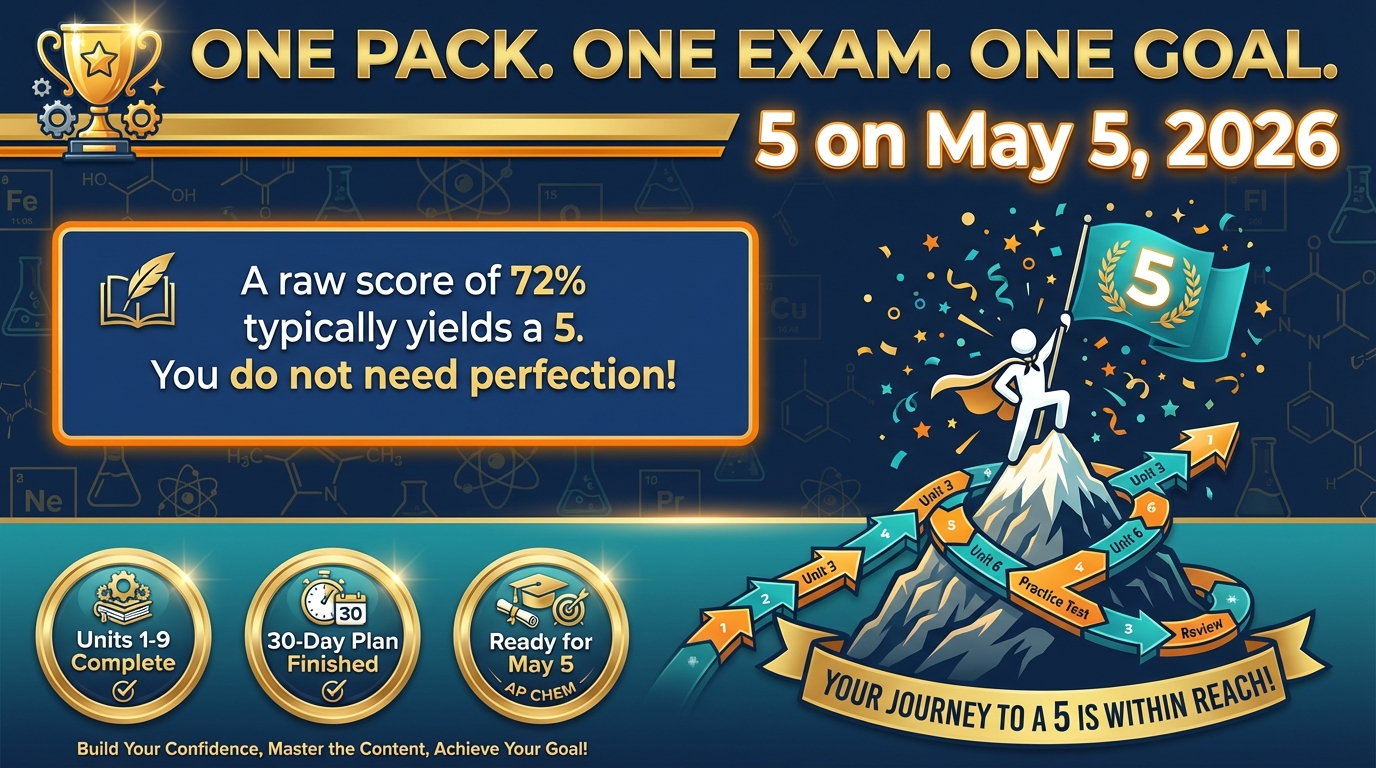 THE AP CHEMISTRY RESCUE PACK 2026 -