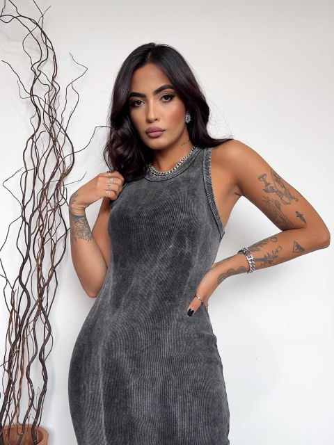 Vestido Jade Estonado