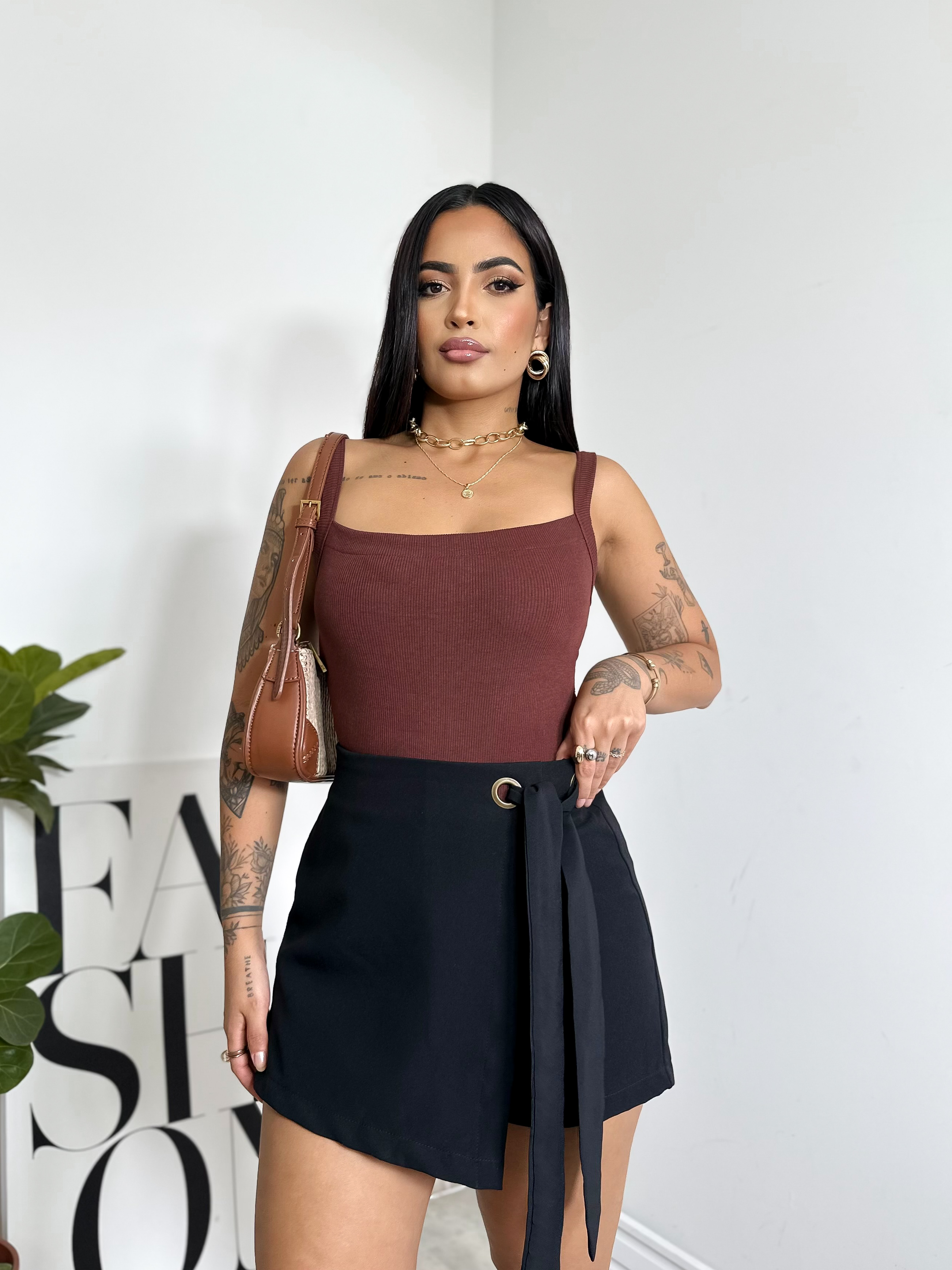 Short Greta - Preto