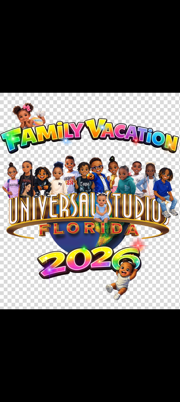 Universal Studios Florida Family Vacation Shirt 2026