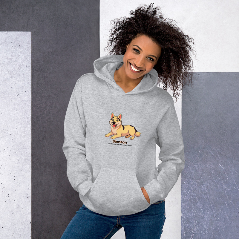 Samson Print Adult Unisex Hoodie