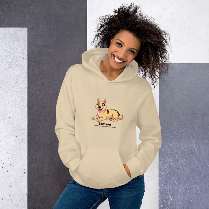 Samson Print Adult Unisex Hoodie