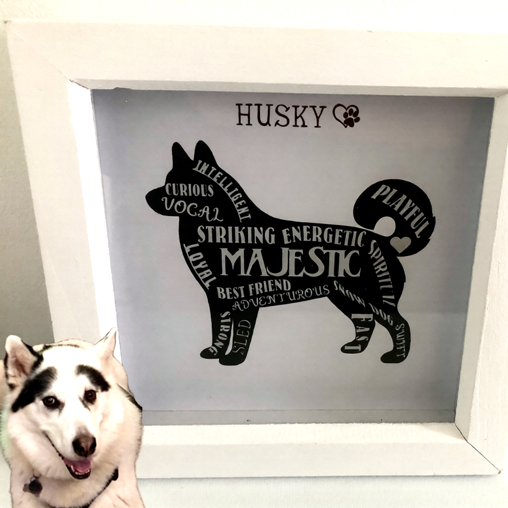 Husky Word Art Printable 