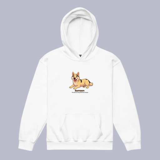 Samson print Youth heavy blend hoodie