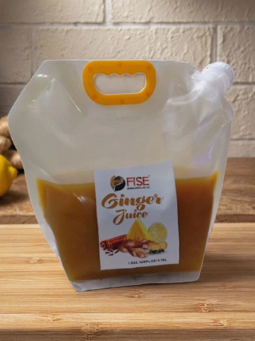 FISE Ginger Juice 1 Gal/128FL OZ /3.77 ML