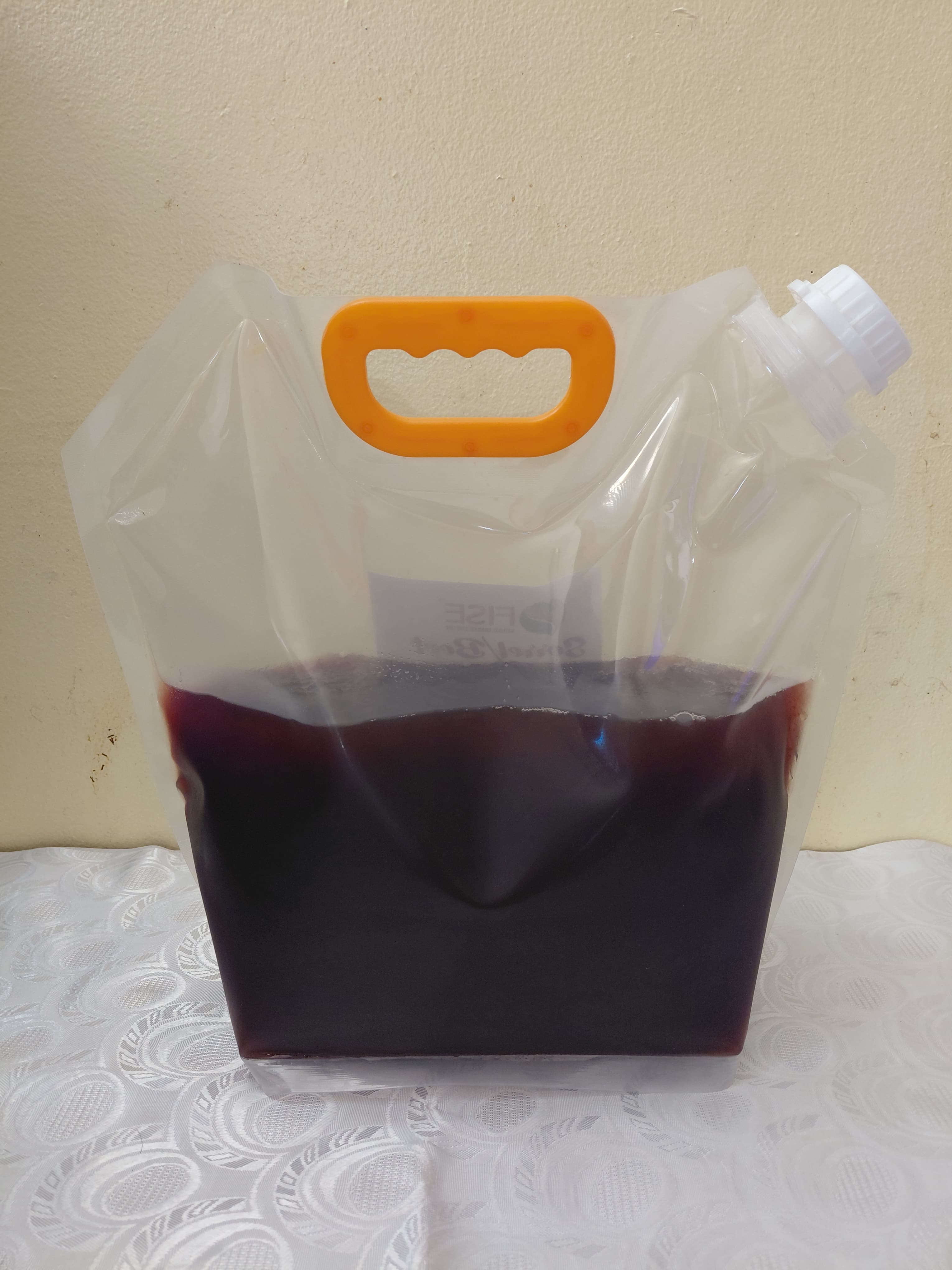 Plastic Jug of Sorrel Juice 128FL OZ/3.77 ML 