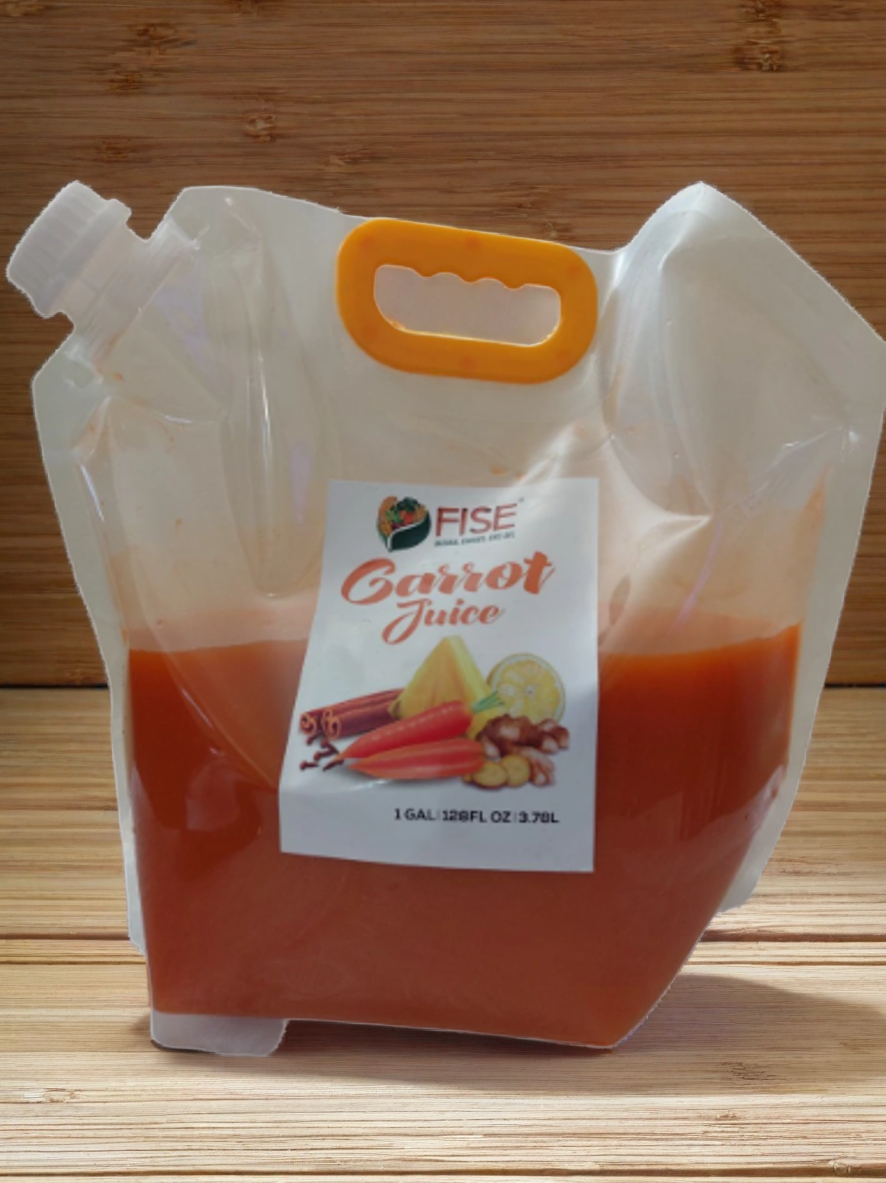 Carrot Juice 1 Gal/128FL OZ /3.77 ML