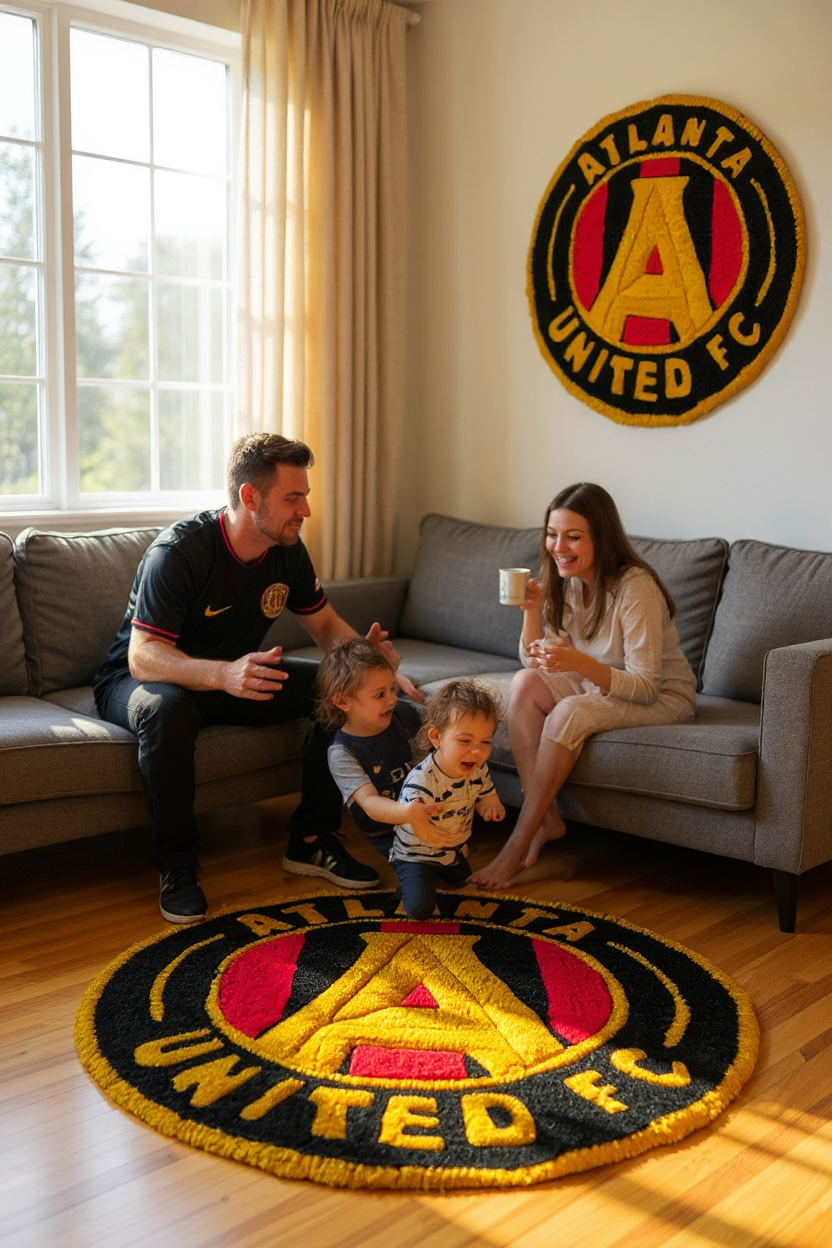 Atlanta United Handmade Rug