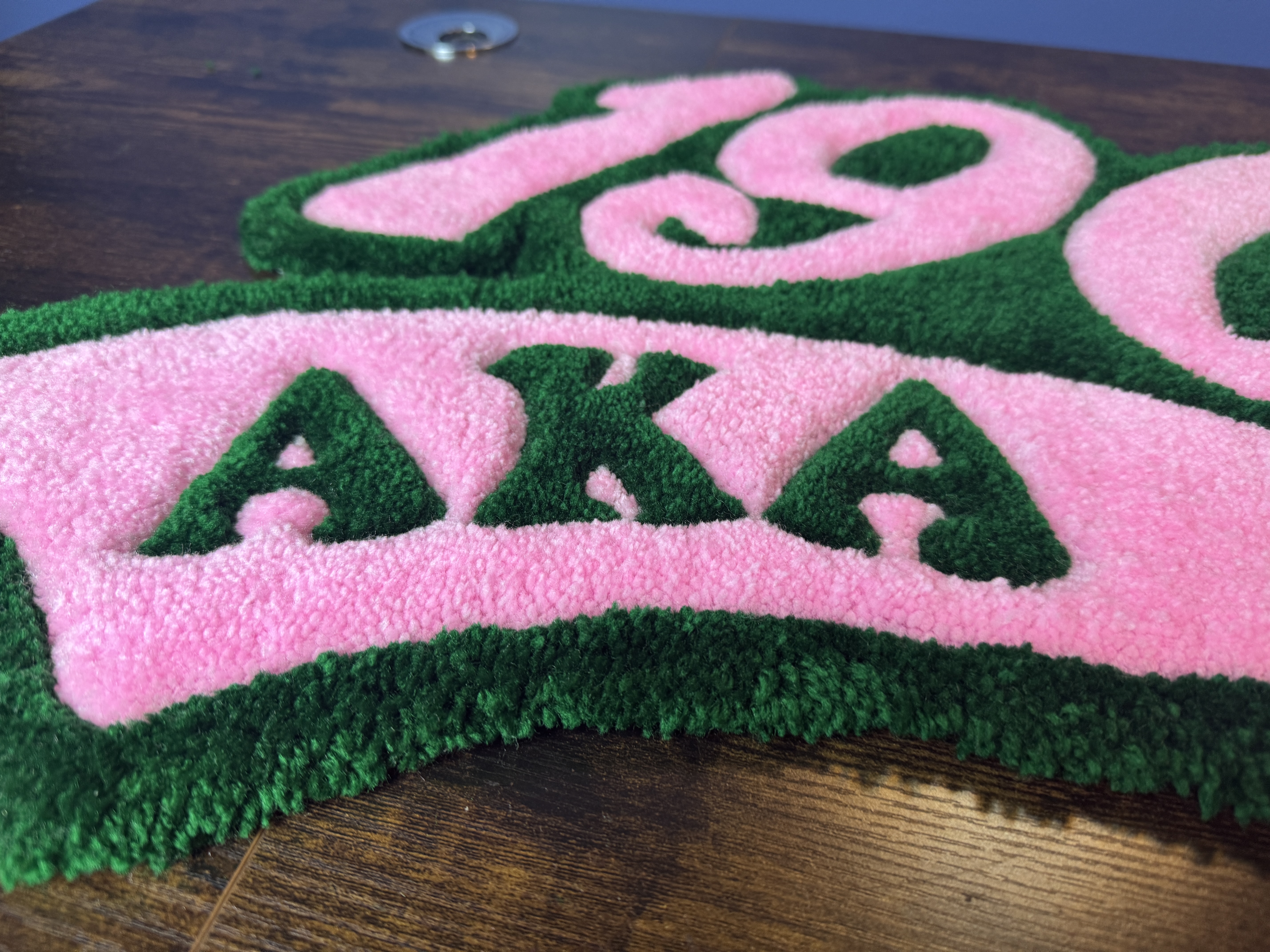 AKA 1908 Custom Tufted Rug