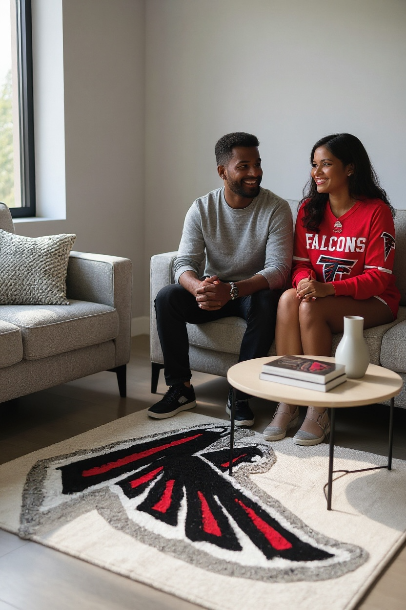 Atlanta Falcons Custom Rug