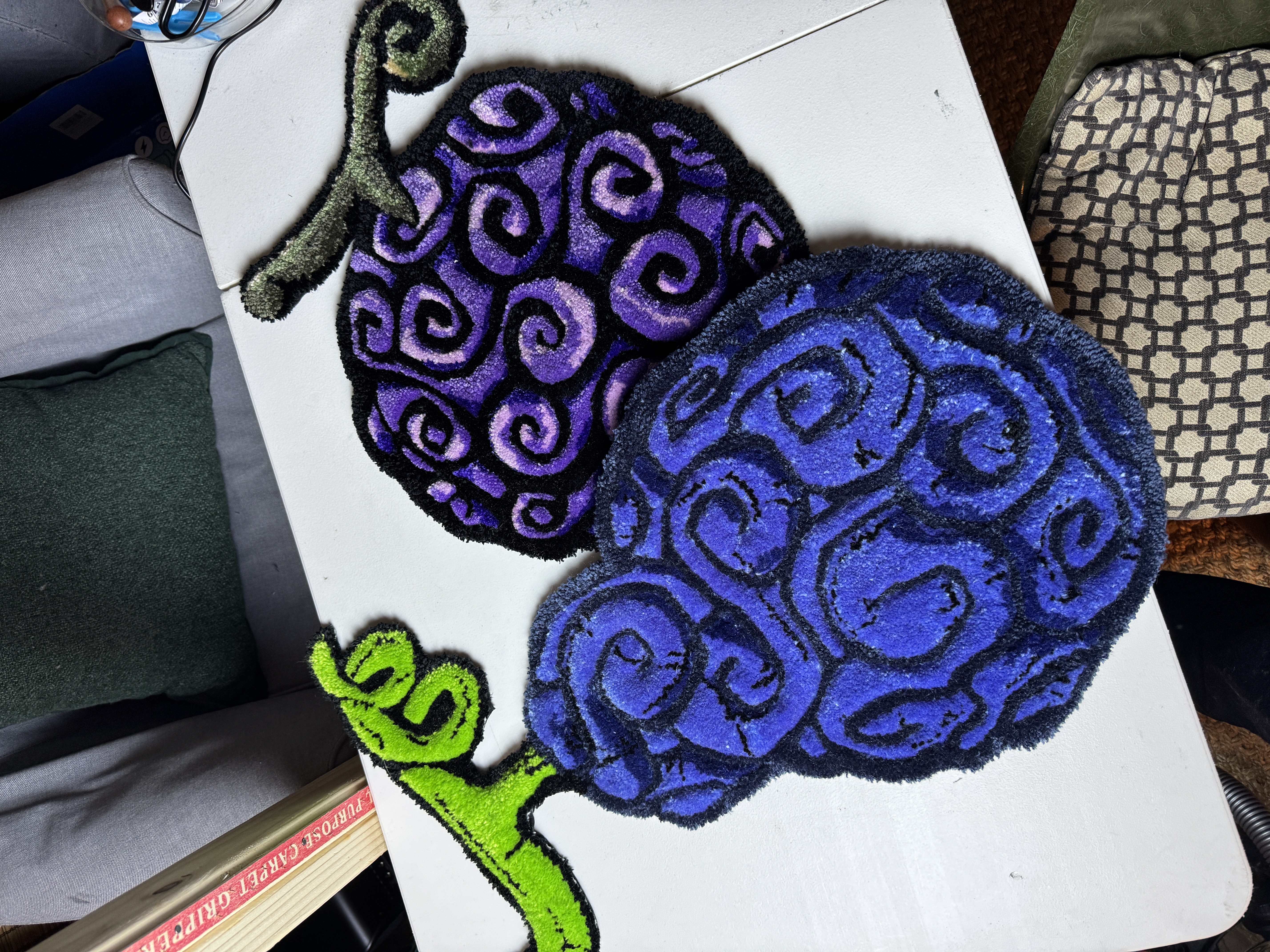 Handmade Devil Fruit Inspired Rugs