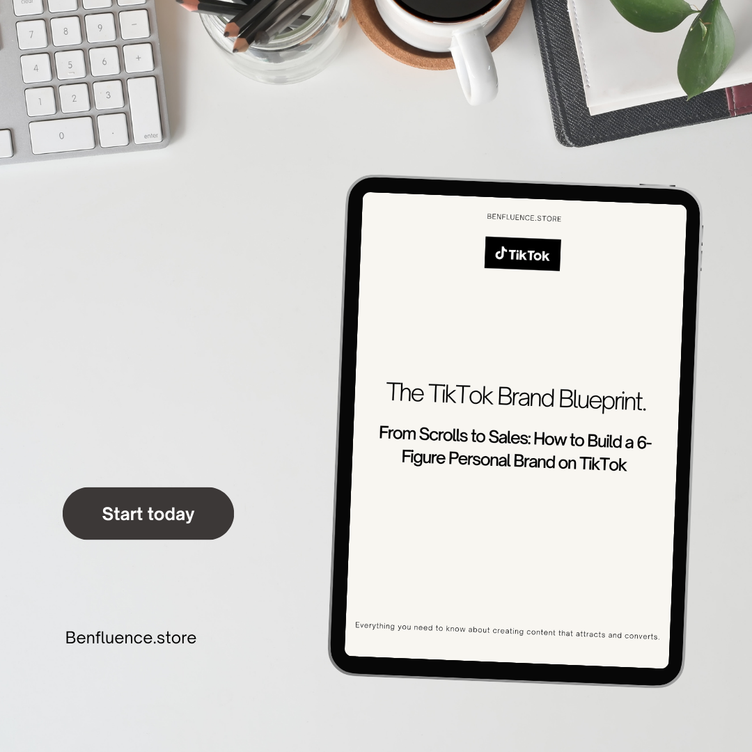 The TikTok Brand Blueprint: How to Build a 6-Figure Personal Brand on TikTok