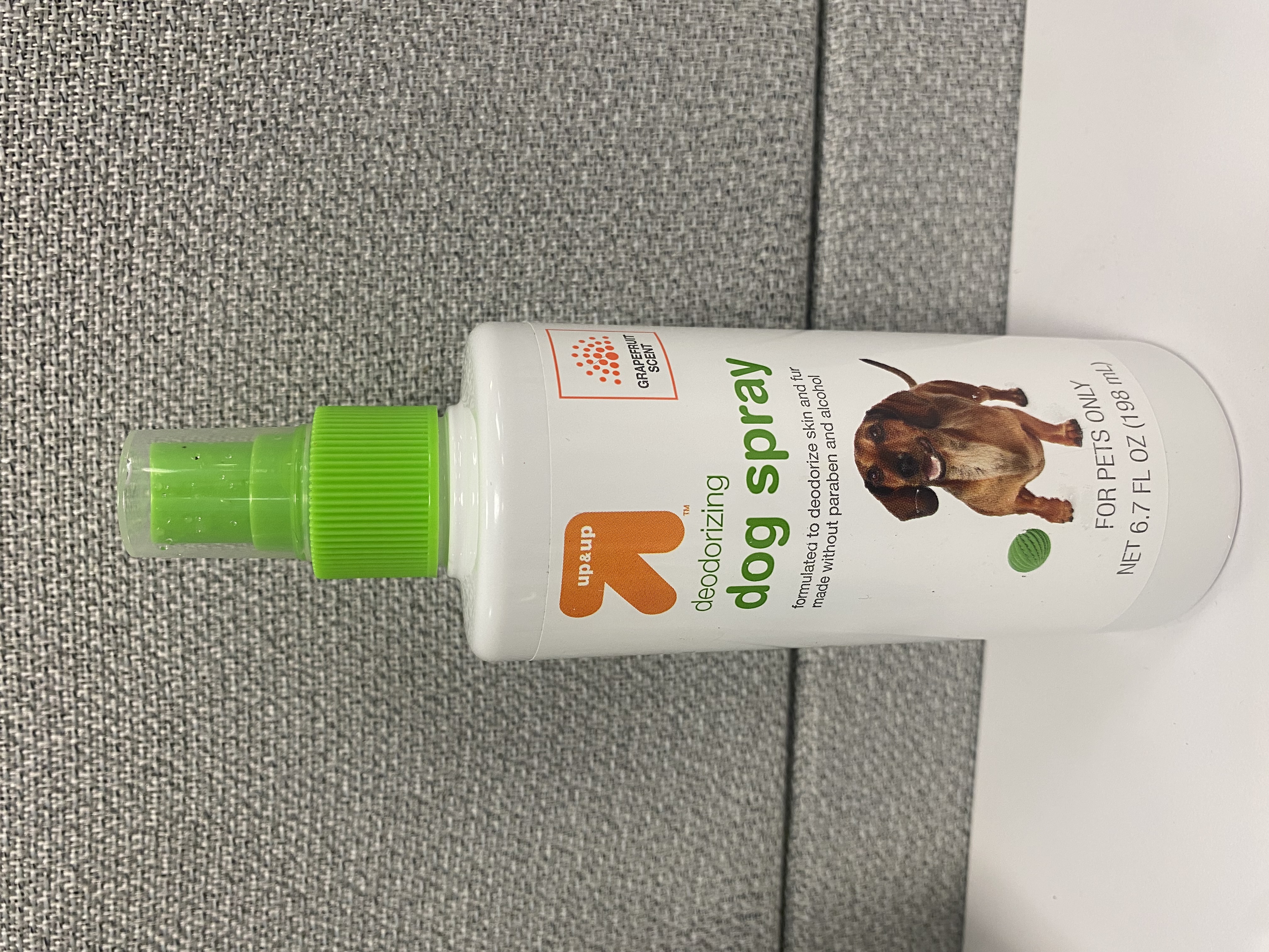 Spray desodorante para perros