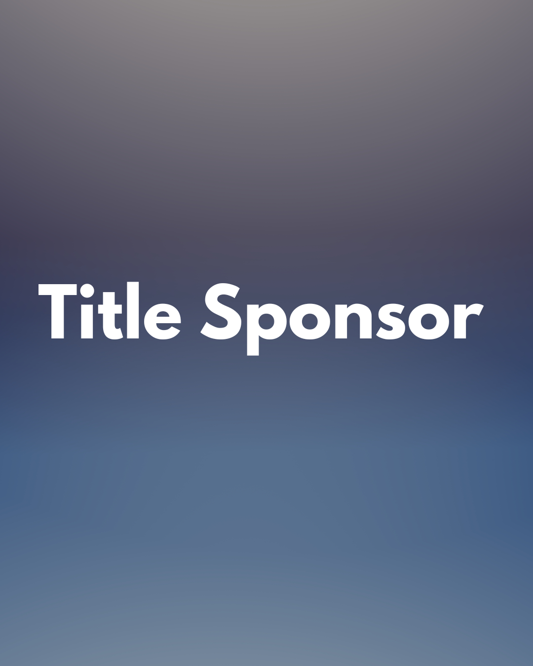 Title Sponsor