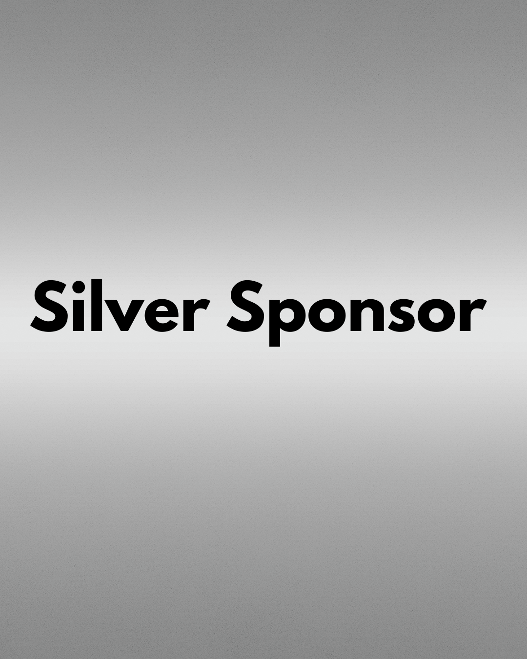 Silver Sponsor