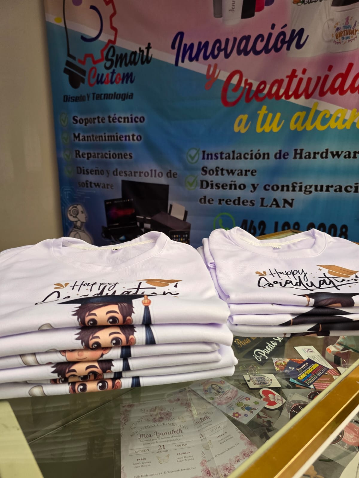 Playeras de graduación