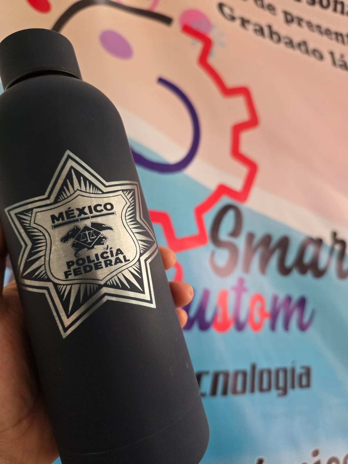 Termo personalizado con grabado láser