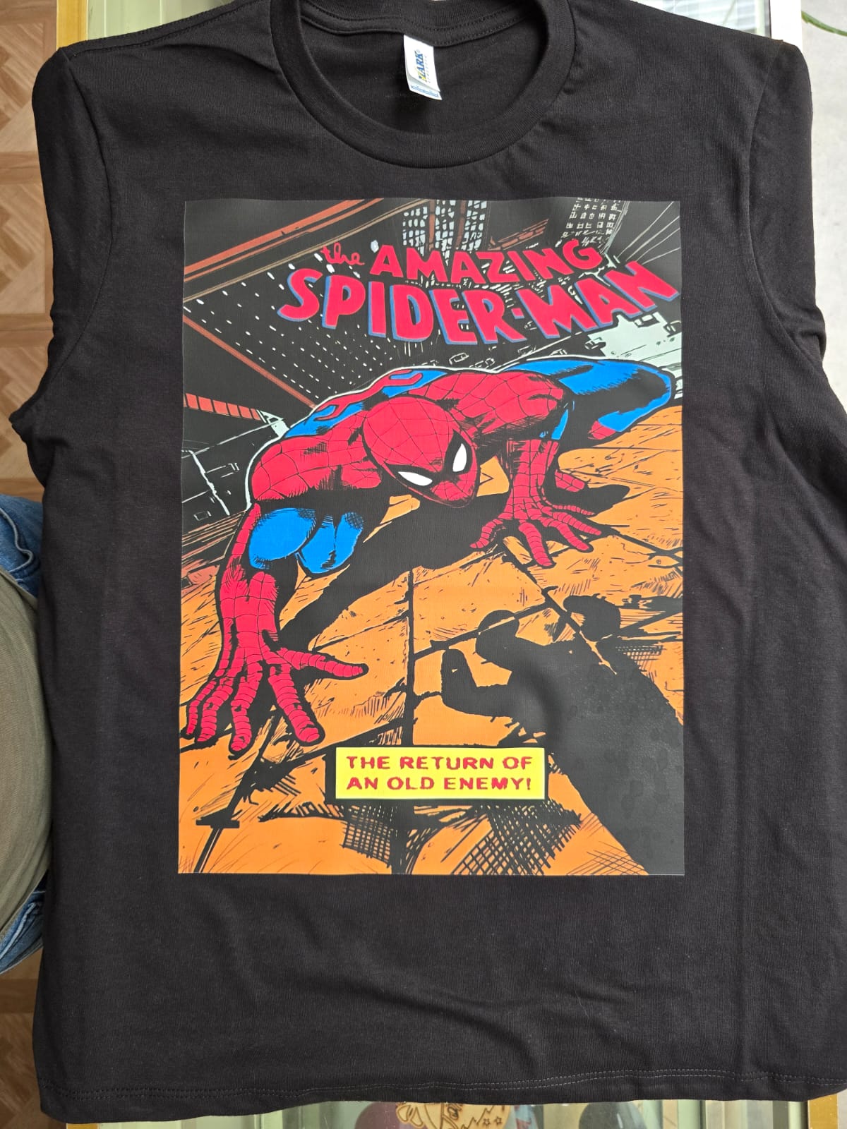 Playera personalizada con DTF Textil