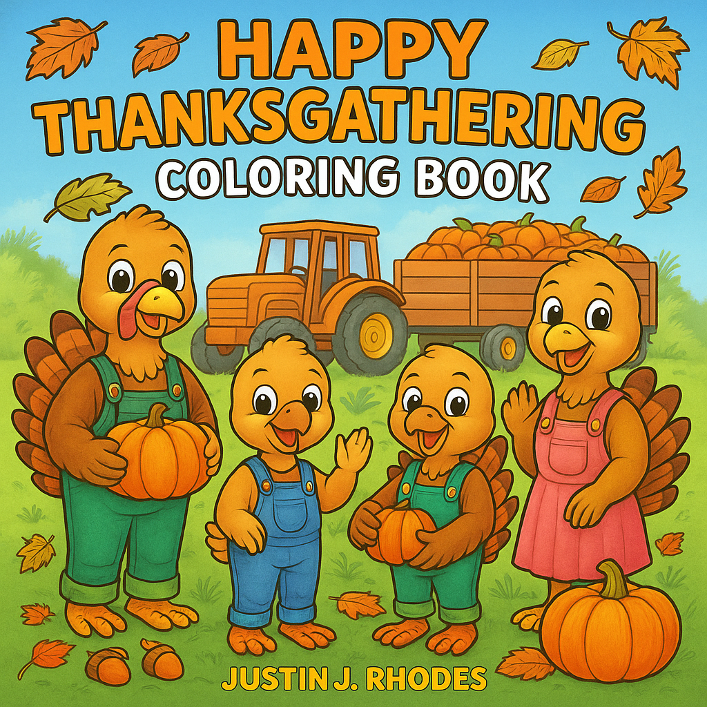 Happy Thanksgathering Coloring Book