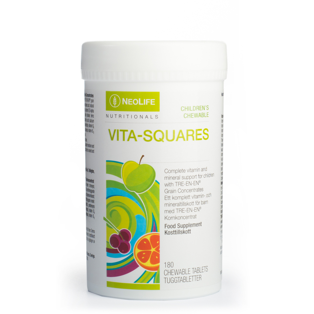 Vita-Squares kramtomos tabletės vaikams
