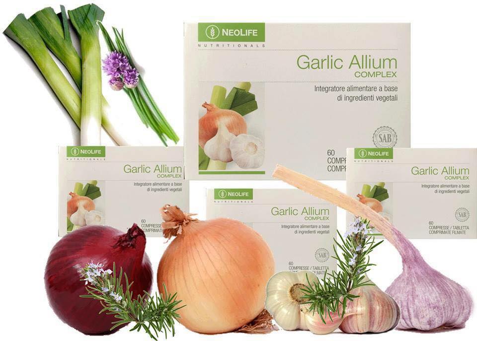 „Garlic Allium Complex“, česnako ir svogūno maisto papildas