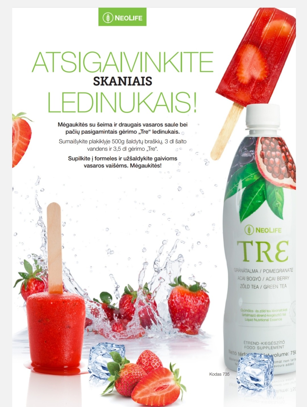 TRE maistinių medžiagų ekstraktas