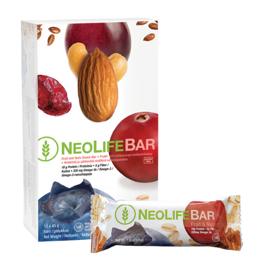 „NeoLifeBar“, vaisių ir riešutų batonėlis
