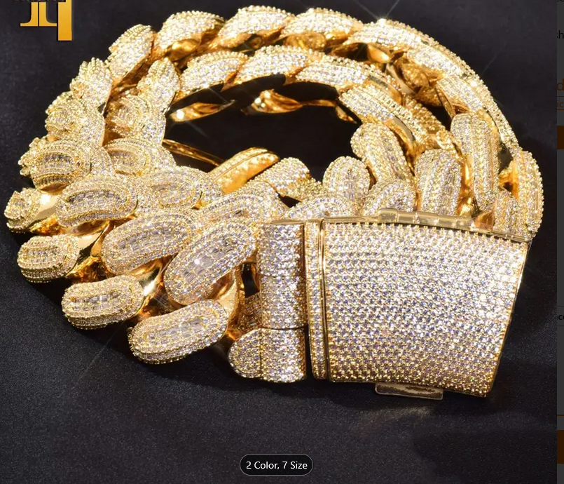Luxury Iced-Out Cuban Link Belt