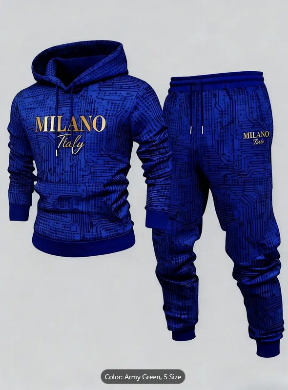 Milano Italy Hooded Tracksuit