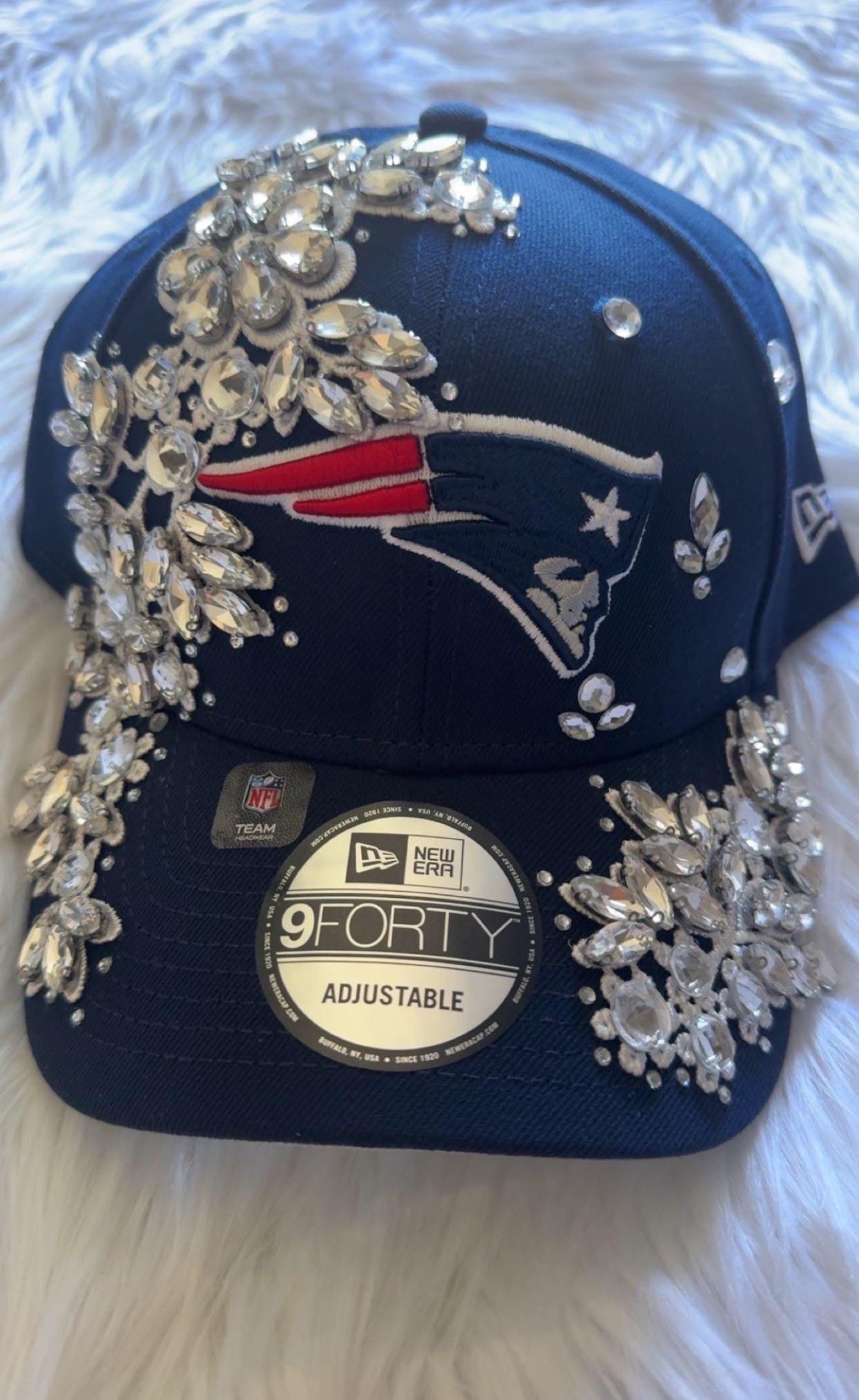 Embellished New England Patriots 9FORTY Cap
