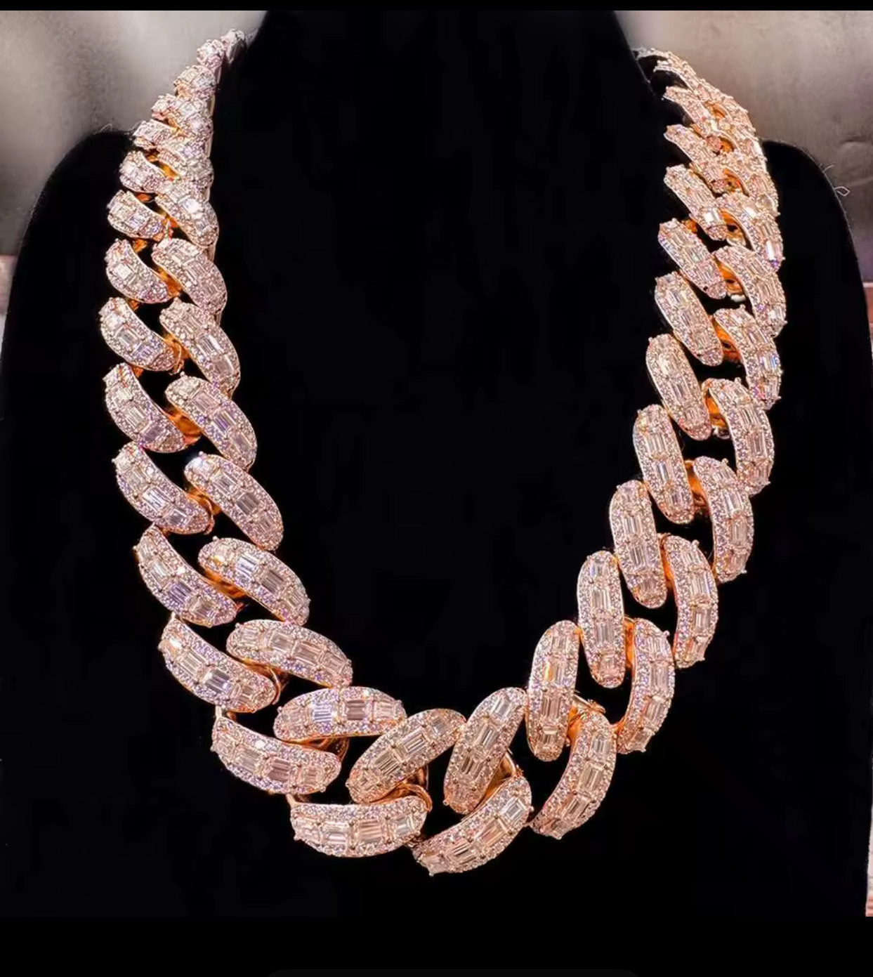 Luxury Cuban Link Chain Necklace