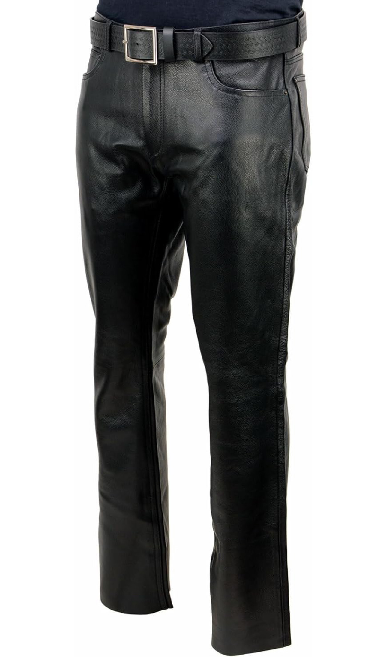 Black Leather Pants