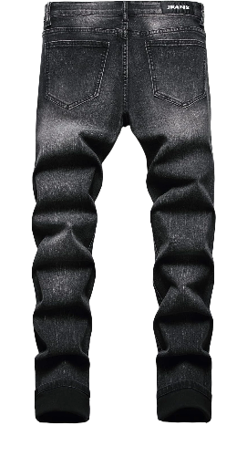 Men's Slim Fit Black Jeans