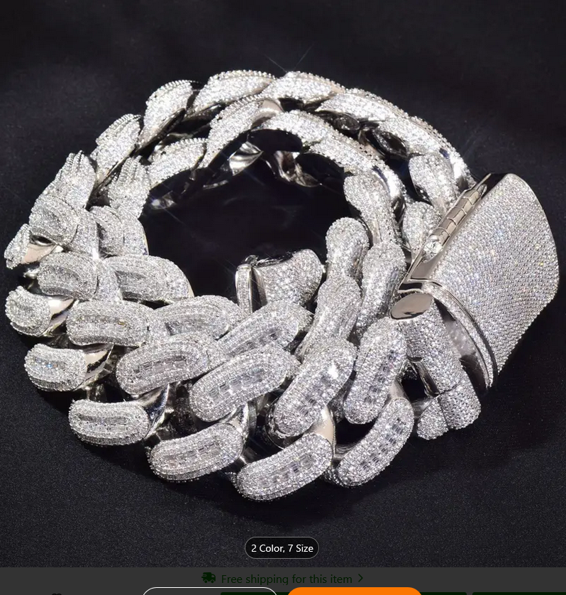 Cuban Link Diamond Chain