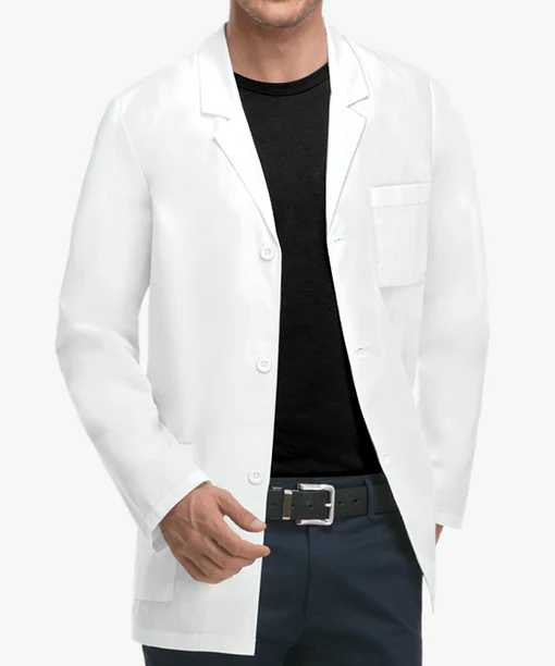 Men's White Lab Coat