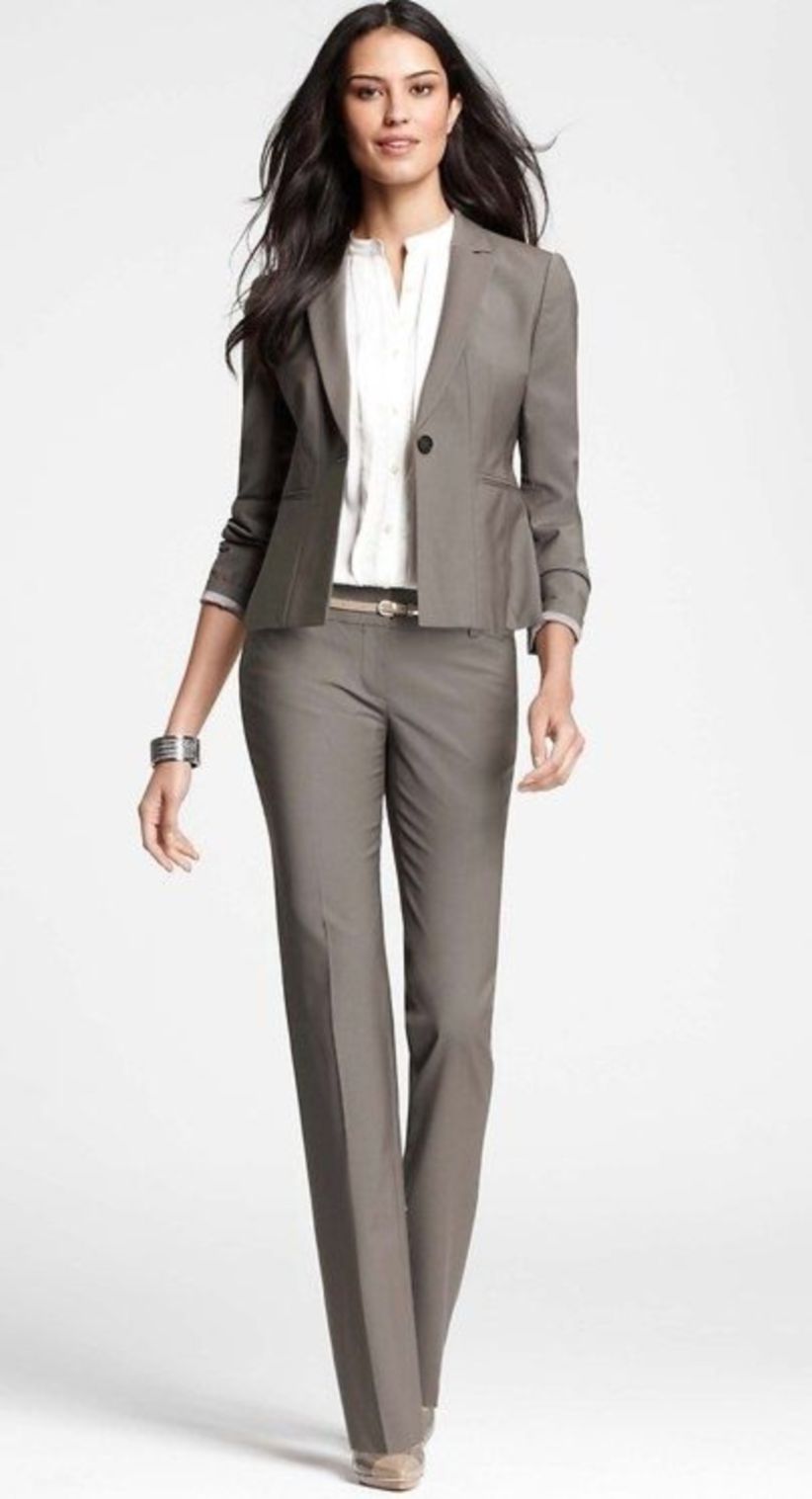Women's Grey Business Suit