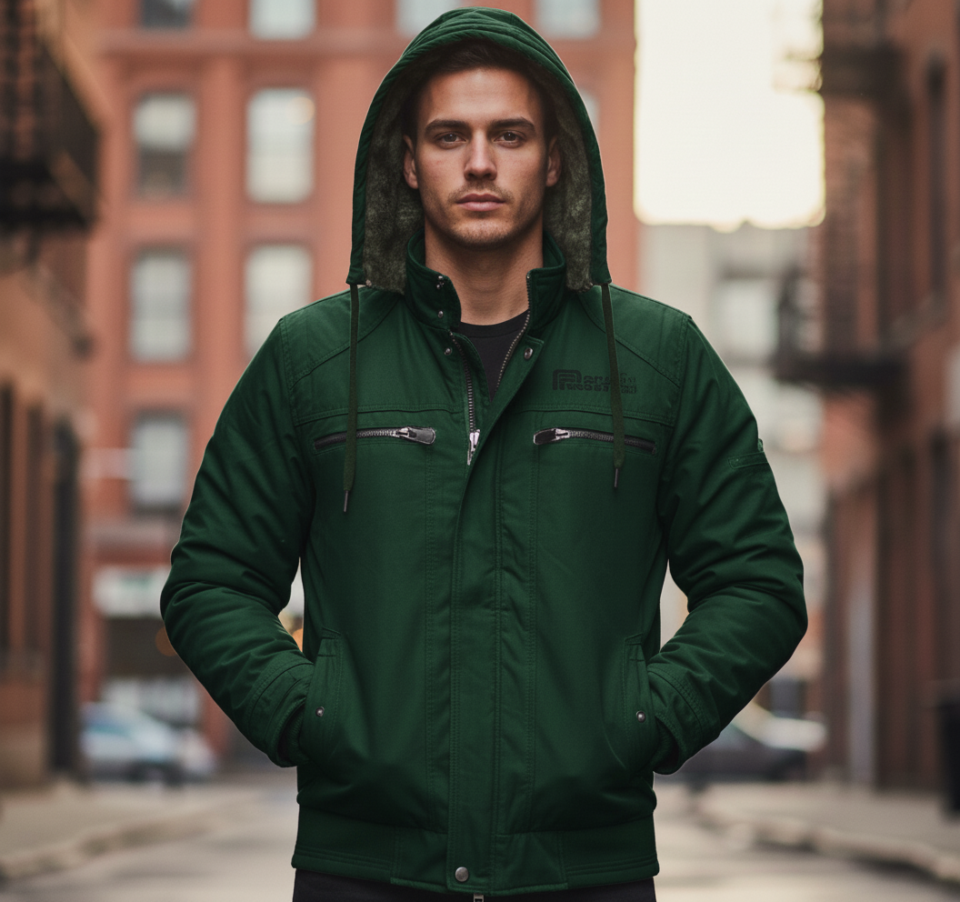 Men's Hooded Winter Jacket 1915