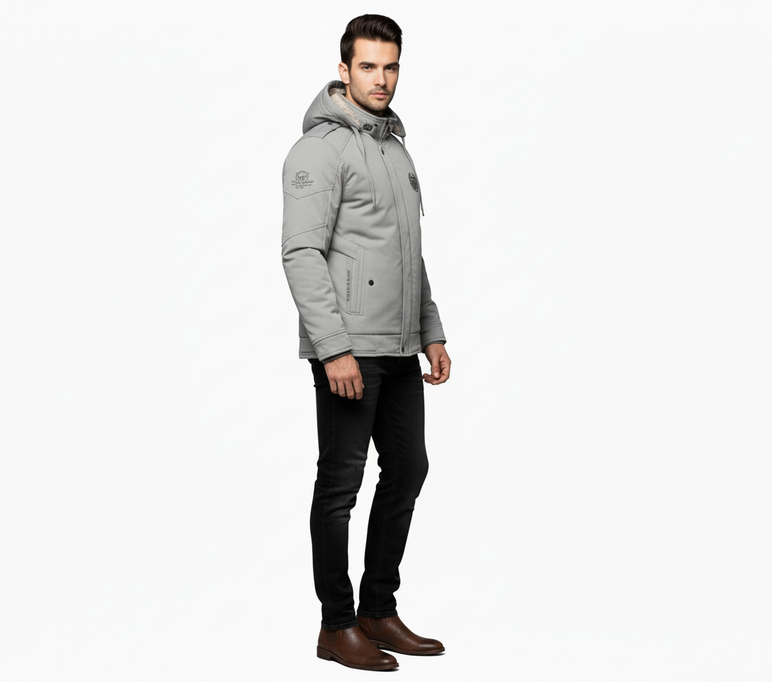 Men's Hooded Winter Jacket 1167