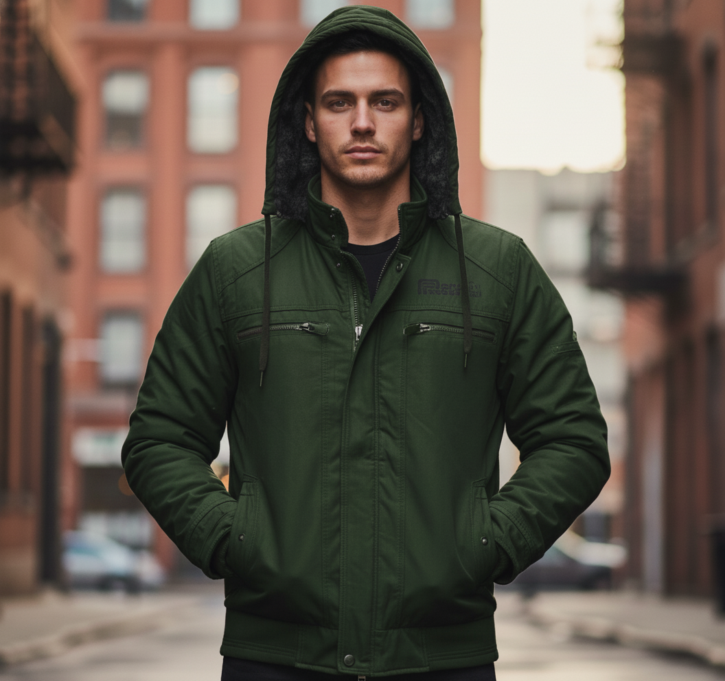 Men's Hooded Winter Jacket 1915