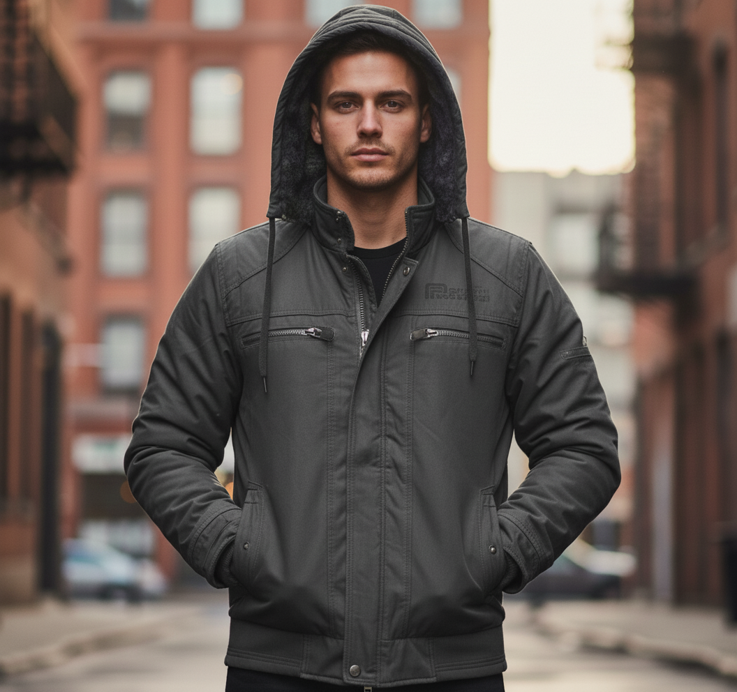 Men's Hooded Winter Jacket 1915