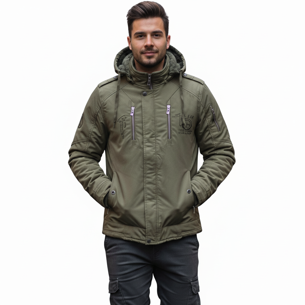 Men's Hooded Winter Jacket