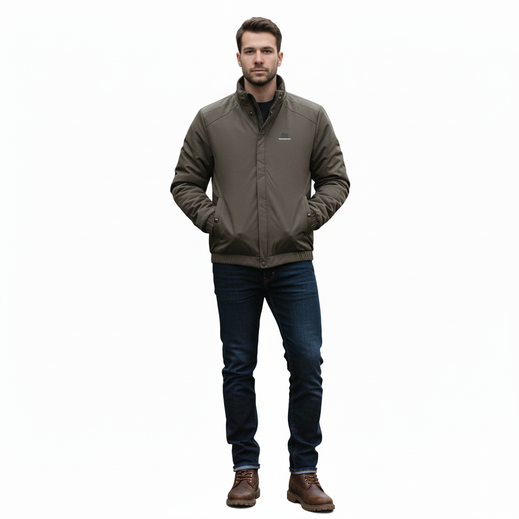 Men's Hooded Winter Jacket 1191