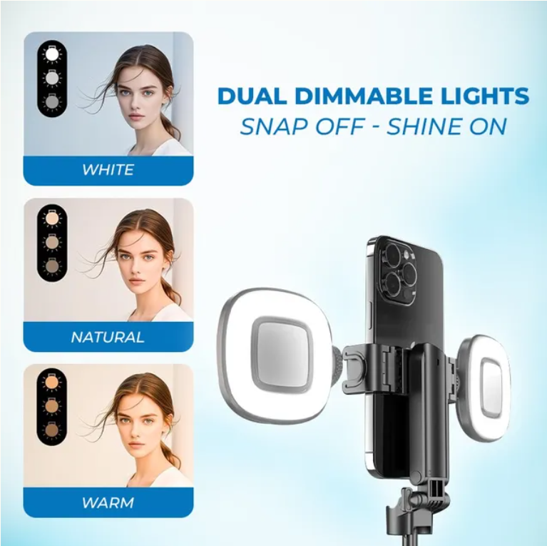 Dual Dimmable LED Phone Lights