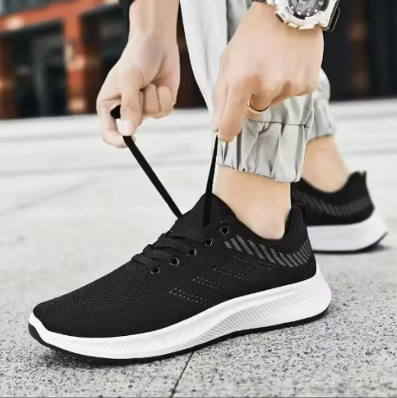 Black Lightweight Sneakers