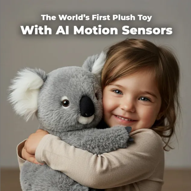 AI Motion Sensor Plush Koala